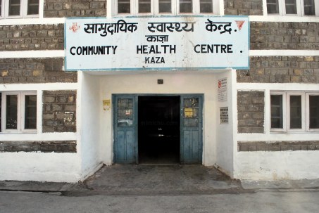 Kaza hospital - Spiti valley, Northern India